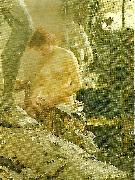 Anders Zorn i wikstroms atelje USA oil painting artist
